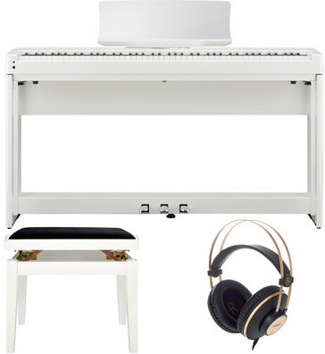 Kawai ES-520 W Deluxe Bundle Weiß