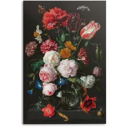 Glasbild STILLIFE FLOWERS (BHT 78x116x1,20 cm) - BHT 78x116x1,20 cm
