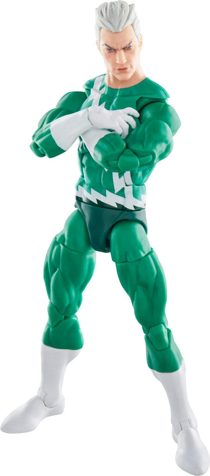 Hasbro Marvel Legends Serie Quicksilver Actiefiguur Groen Wit