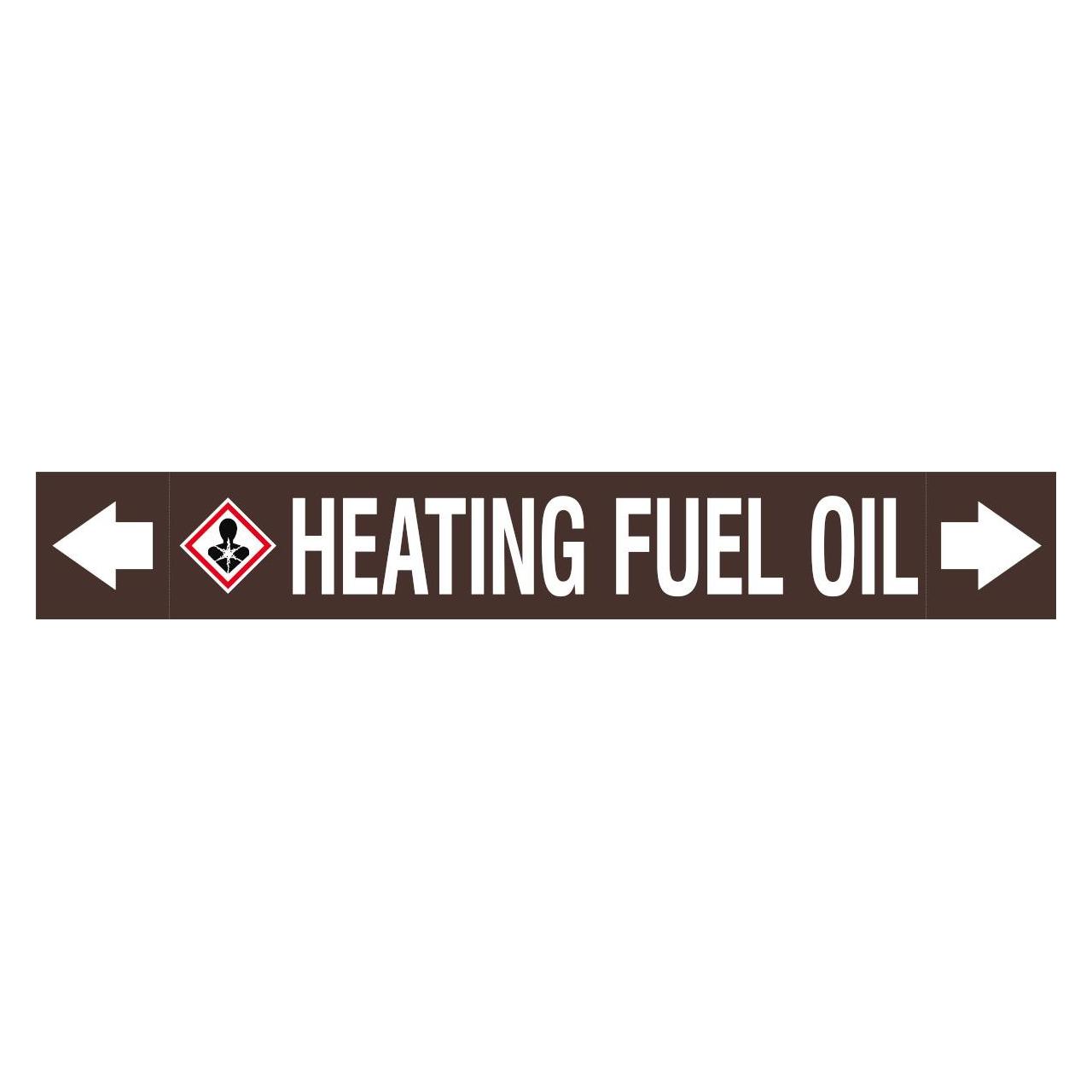 Brady ASME - Rohrmarkierer - Heating Fuel Oil (313196)