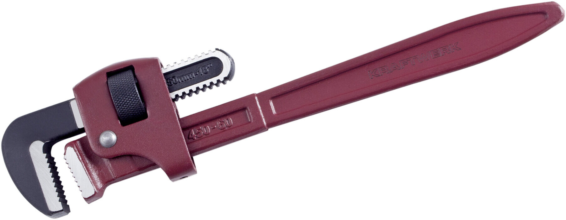 Kraftwerk Eckrohrzange Typ Stillson 18" 450 mm (5405-450)