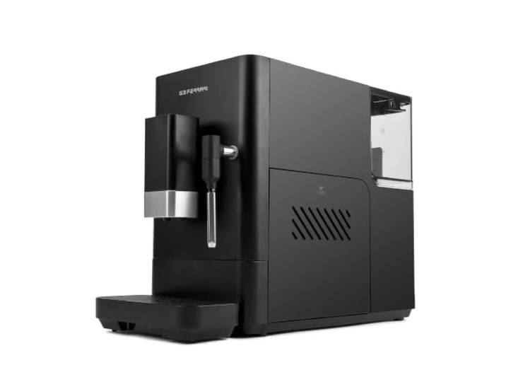 G3 Ferrari G10235 Kaffeevollautomat, Schwarz Integrierte Kaffeemühle, 1,5 l Tank, 4 Kaffee-Programme, Dampfdüse, leicht zu reinigen