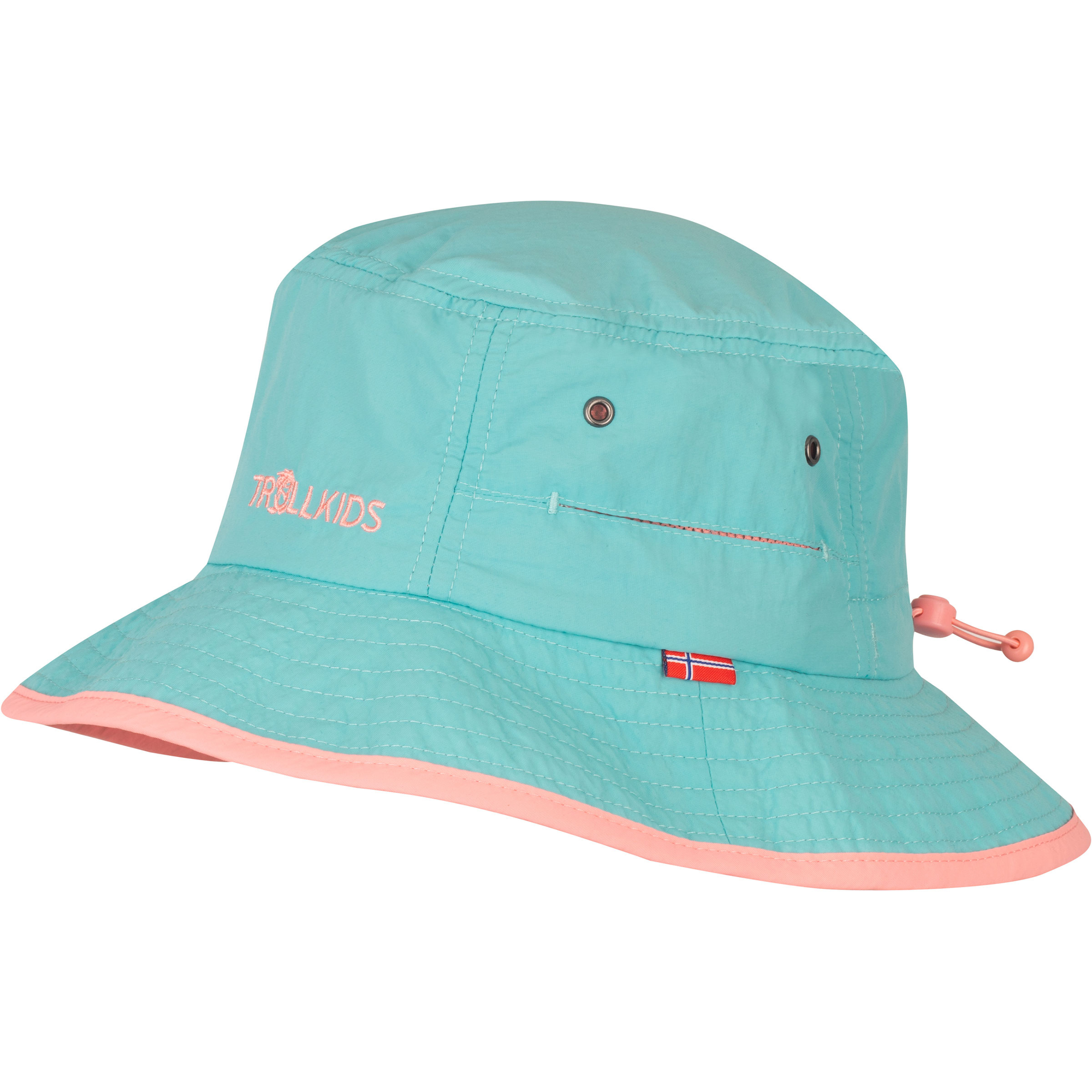 Trollkids Trollfjord Hut Kinder Hüte blau Größe 48 Trekking Atmungsaktiv