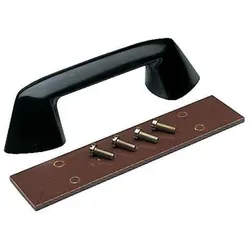 Striebel & John APACC851244 ZHG Handgriff schwarz 50x200x47 mit Verstärkungsplatte 4TBO851244C0100