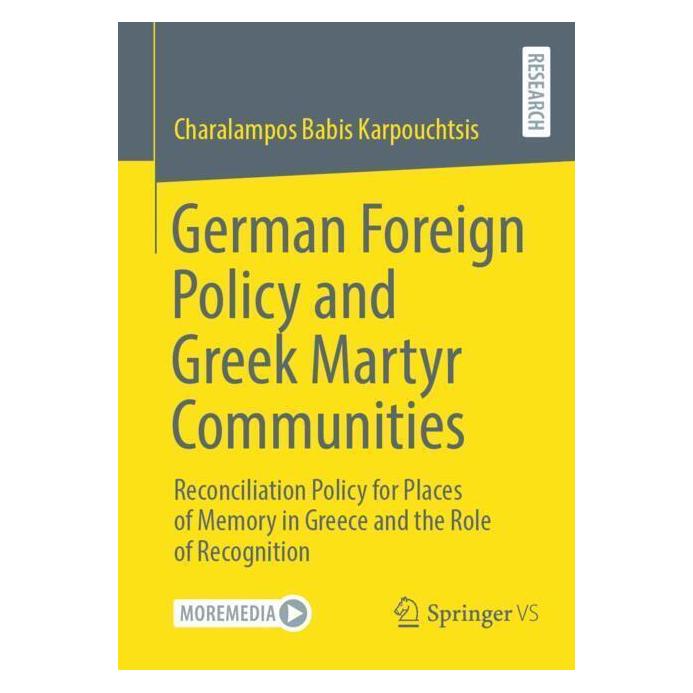 Springer Babis Karpouchtsis:German Foreign Polic (Englisch, Softcover, Charalampos Karpouchtsis) (45949225)