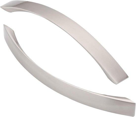 10 Stuks Aluminium Handgrepen voor Keukenkasten en Meubels - Gatafstand: 224 mm
