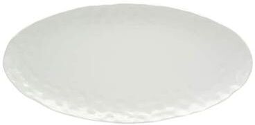 "Red Vanilla Marble Oval Serving Tray 14"" x 7"""