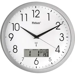 Mebus, Wanduhr, Funk-Wanduhr (30 cm)