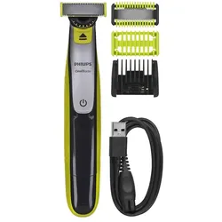 Philips, Trimmer + Haarschneider, OneBlade 360 Face + Body