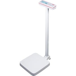 Soehnle-Professional Personenwaage mit BMI-Analyse, digital mit LCD-Anzeige, weiß, bis 300 kg