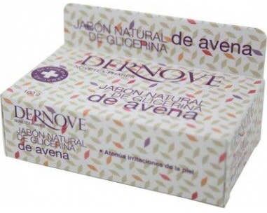 DERNOVE Jabon Natural de glicerina de Avena 100 g