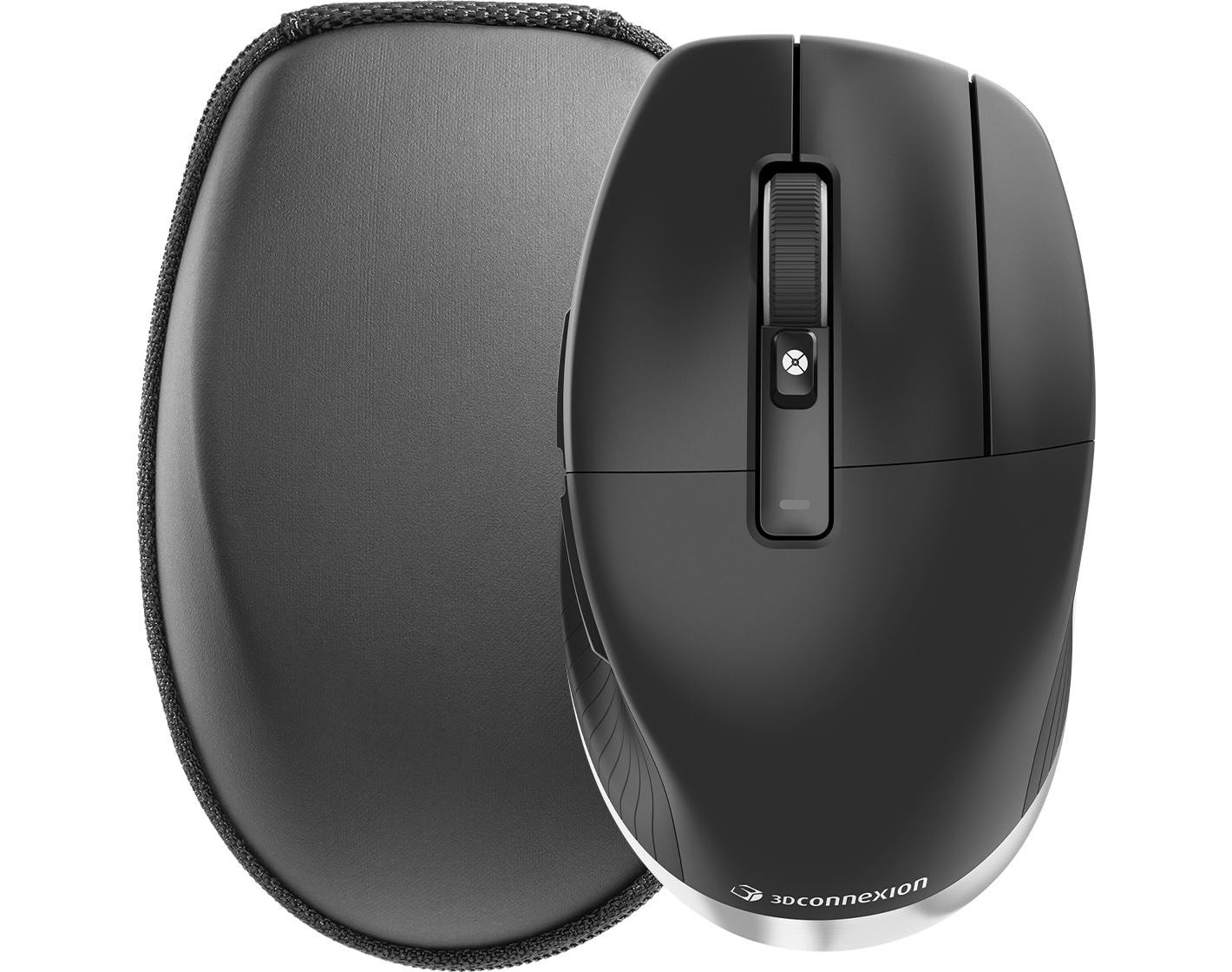 3Dconnexion CadMouse Pro Wireless Schwarz (Rechtshändig), Bluetooth, USB-C für Windows & macOS