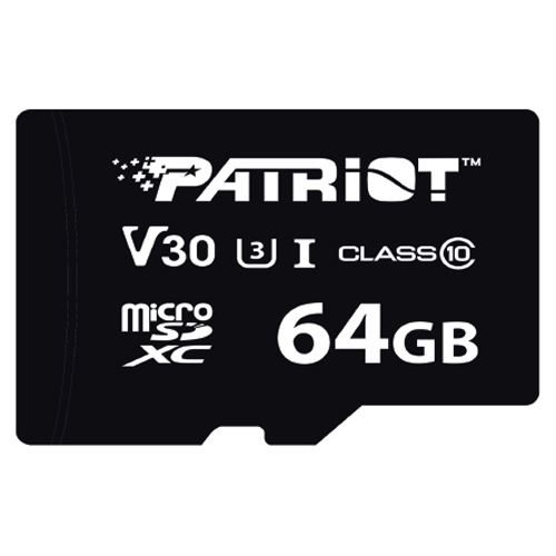 64GB Patriot SD Card VX Series MicroSDXC V30 PS1680