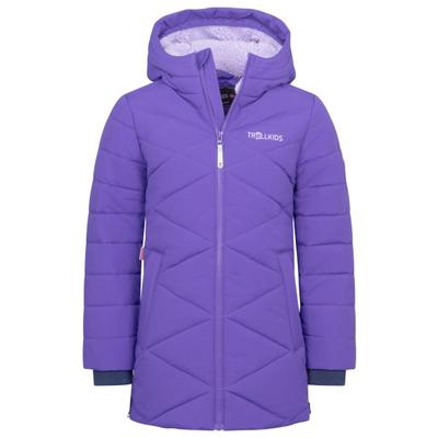 Trollkids - Girl's Bergen Coat - Mantel Gr 116 lila