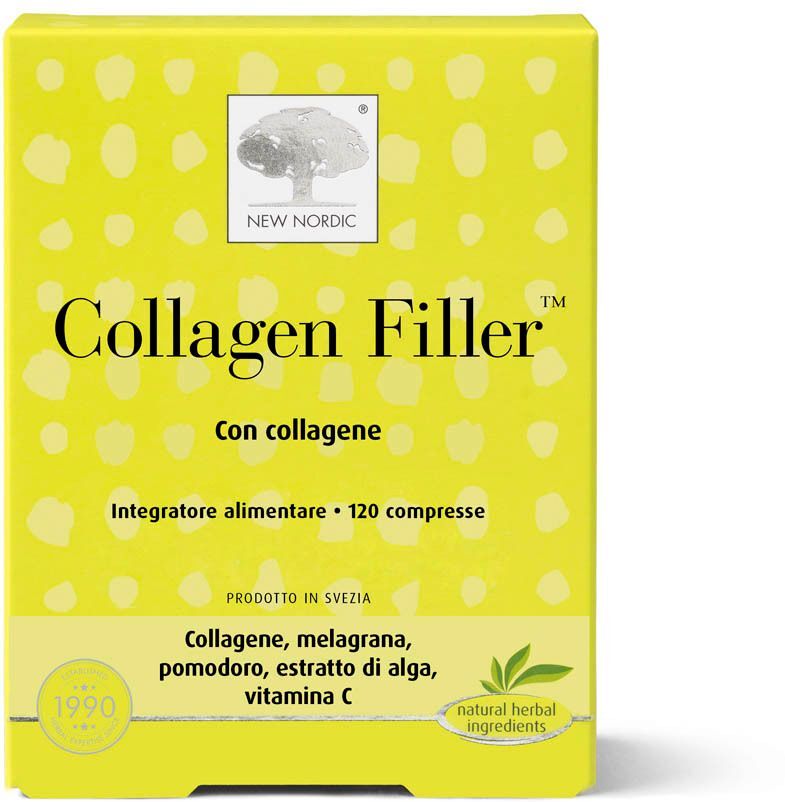 NEW NORDIC Srl New Nordic Skin Care Collagen Filler, 120 Compresse