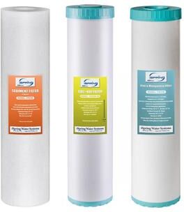 iSpring F3WGB32BMKS 4.5” x 20”, Sediments, Chlorine, Hydrogen Sulfide, PFAS, Heavy Metals, Iron, Manganese, Fits WGB32B-MKS