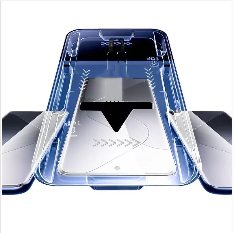 INF Xiaomi 14 Pro Gebogene Staubfreie Sofort-Anbringungsbox Blickschutz Panzerglasfolie
