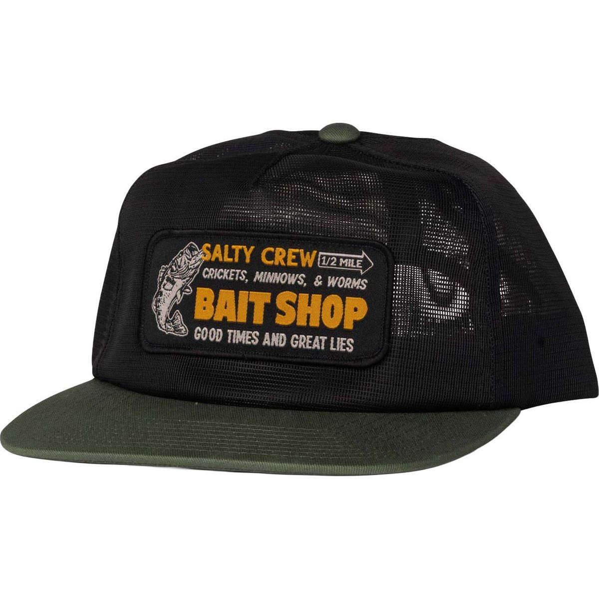 Salty Crew Bait Shop Trucker green/black (GRN/BLK) 1Sz 35035769-GRN/BLK-1Sz