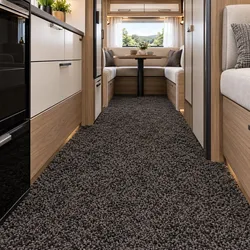 Wohnwagen Teppich Mia Wohnmobil Teppichboden nach Maß Kurzflor