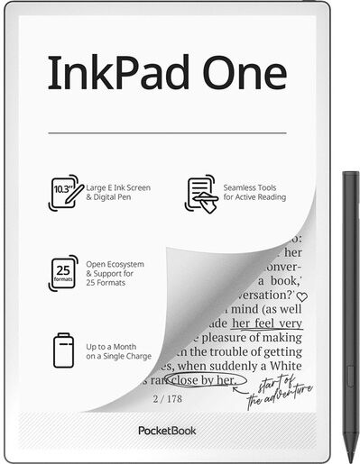 Pocketbook InkPad One lettore e-book Touch screen 32 GB Wi-Fi Nero