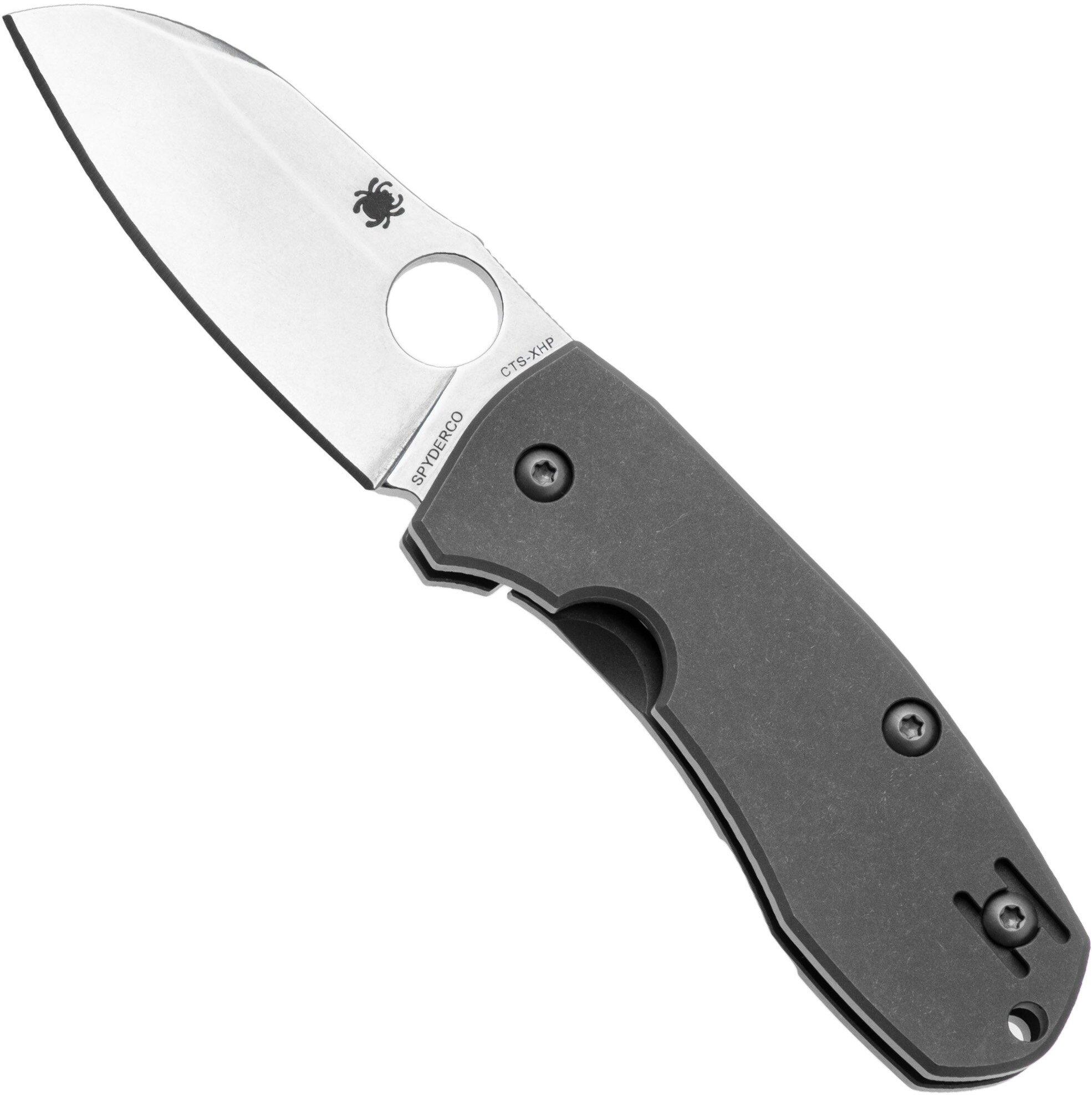 Spyderco Techno 2 C158TIP2 coltello da tasca, Marcin Slysz design