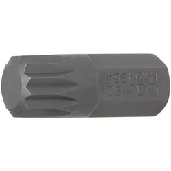 BGS Bit Antrieb Außensechskant 10 mm (3/8") Innenvielzahn (für XZN) M12 - 4854