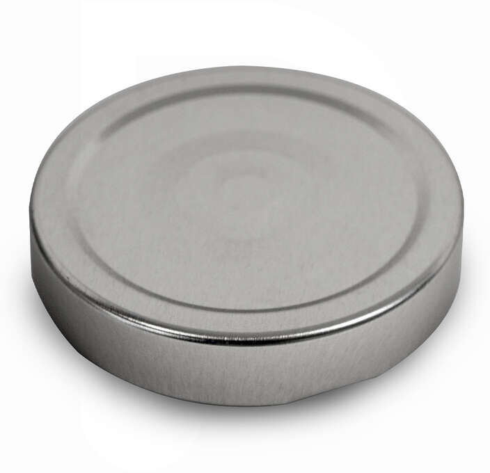 Polsinelli Tappo Argento Ø70 con flip per vaso Breeze 314 ml (100 pezzi