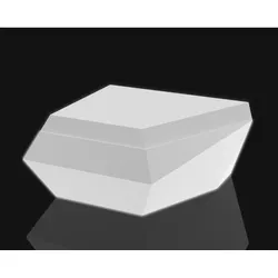 Vondom »FAZ« Outdoor Lounge-Hocker - LED Beleuchtung LED Weiss / B 90 x H 32 x T 85 cm