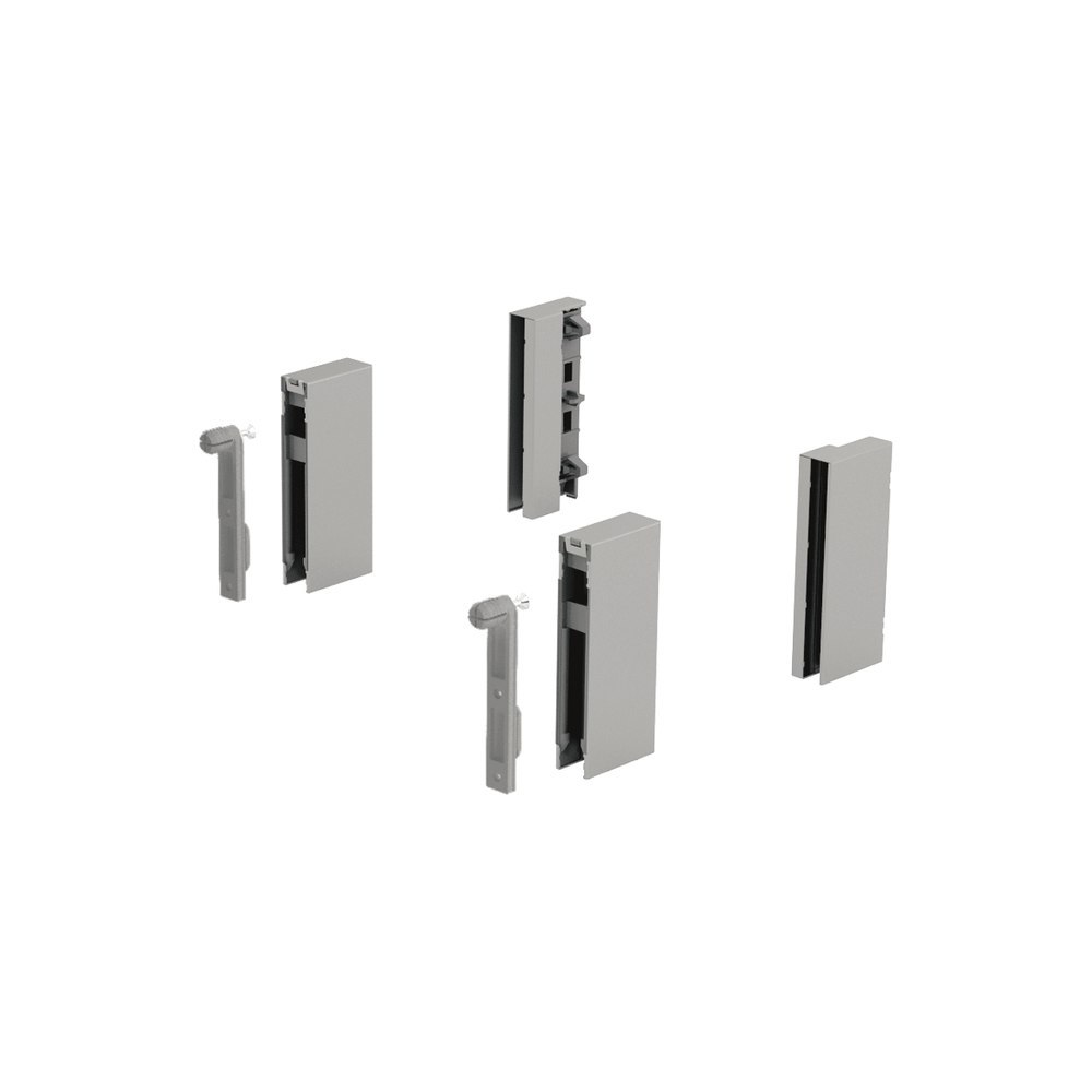 Hettich Schubkasten-Designelementadapter ArciTech,H 92mm, mit Frontbefestigung 9122973