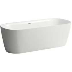 Laufen Meda Badewanne H2201120000001 180x80cm, freistehend, Marbond, weiß