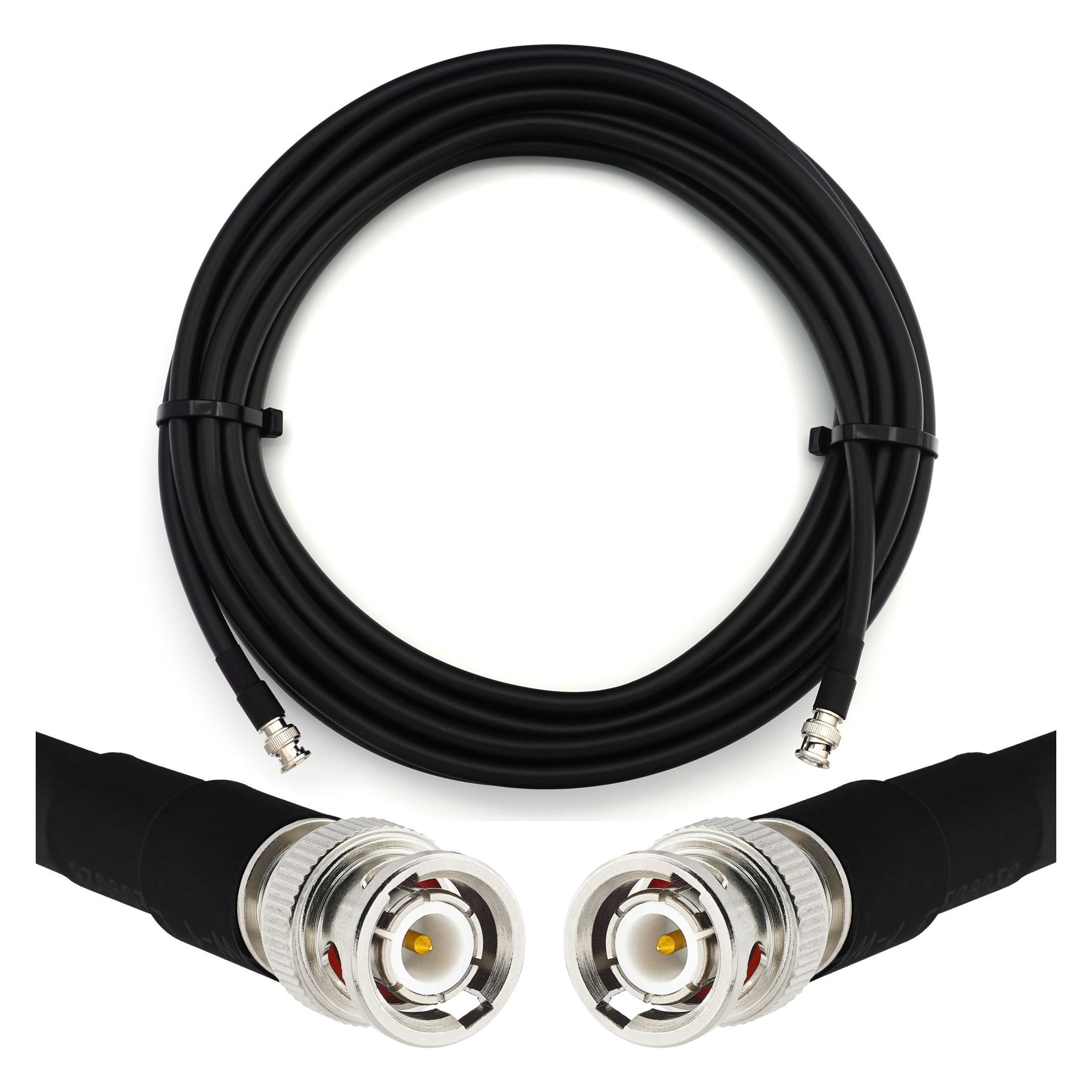 Rangeful BNC Male to BNC Male 3m RG213U Coaxial Cable (RG213U-BNCM-BNCM-3)