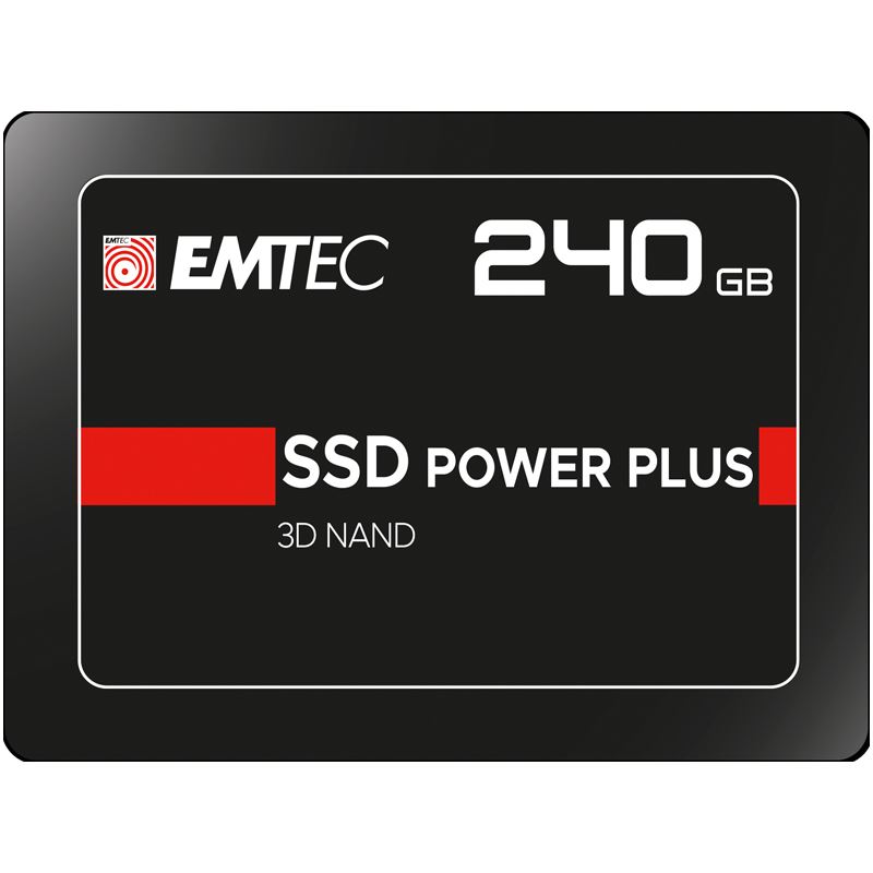 240GB EMTEC X150 SSD Power Plus 2.5" (6.4cm) SATA 6Gb/s 3D-NAND TLC (ECSSD240GX150)