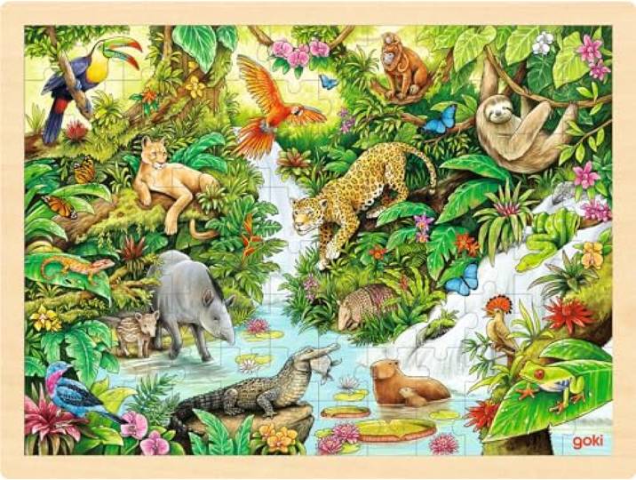 Einlegepuzzle Im Dschungel, per St