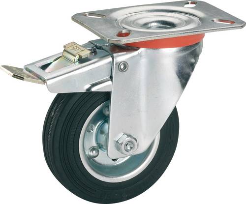 dörner + helmer 712152 Lenkrolle Rad-Durchmesser: 100mm Tragfähigkeit (max.): 70kg 1St.