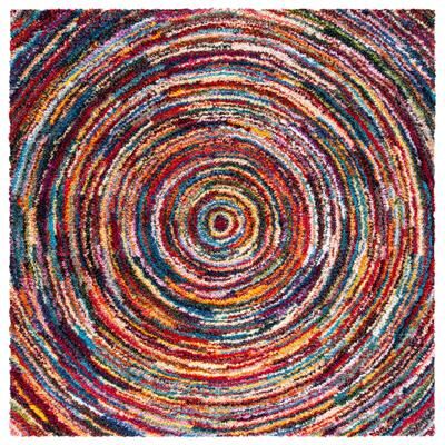 SAFAVIEH Fiesta Shag Nicola Abstract Rug