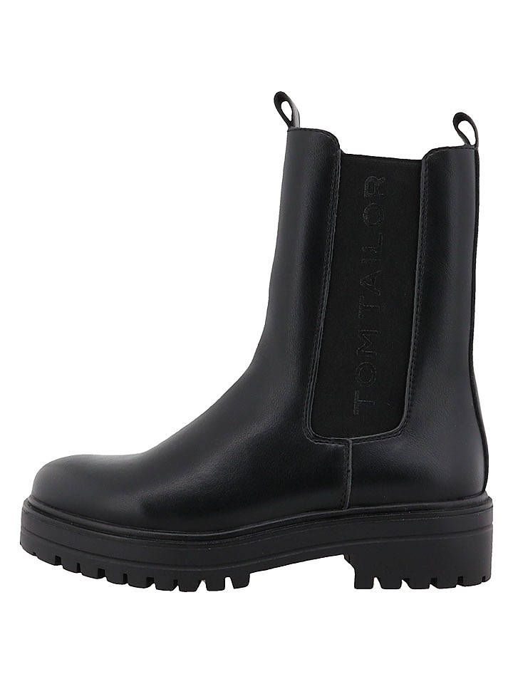 Tom Tailor Boots in Schwarz - 37