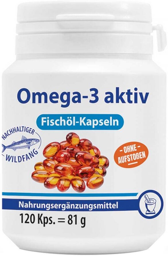 Omega-3 Aktiv Fischöl Kapseln 120stk