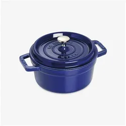 Staub Bräter, Pfanne + Kochtopf, Blau