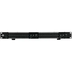 Omnitronic 2 15BandEqualizer (Equalizer), Effektgerät, Schwarz