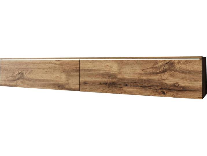 Home affaire LOWBOARD VERA, wahlweise mit oder ohne Beleuchtung Modernes griffloses TV-Board, 180 cm TV-Schrank, stehend und hängend