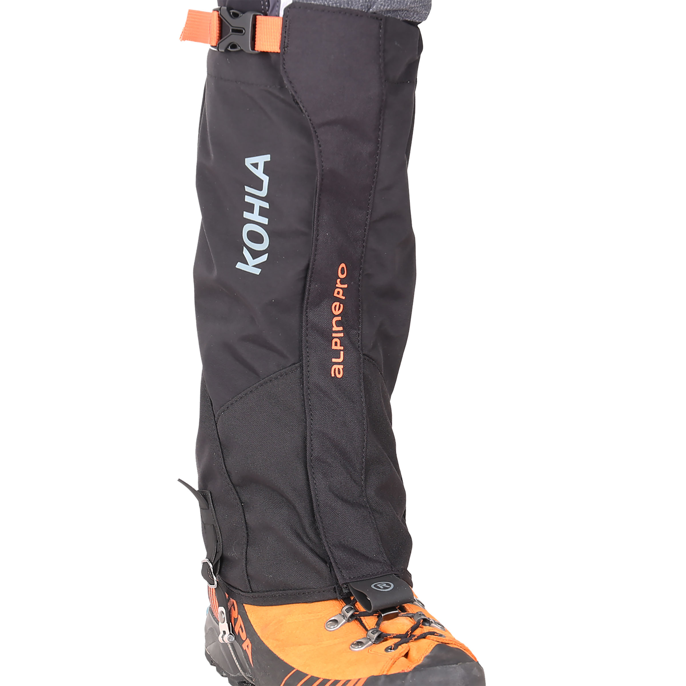 Kohla Alpine Pro Gamaschen Gamaschen grau Größe 360mm Bergsteigen | Hochtour Wasserabweisend