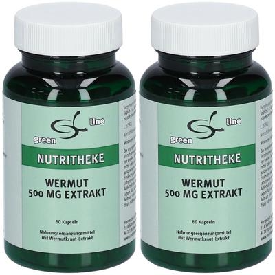 Wermut 500 mg Extrakt Kapseln 2x 2x60 St