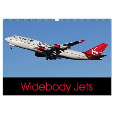 Widebody Jets (Wall Calendar 2026 DIN A3 landscape), CALVENDO 12 Month Wall Calendar