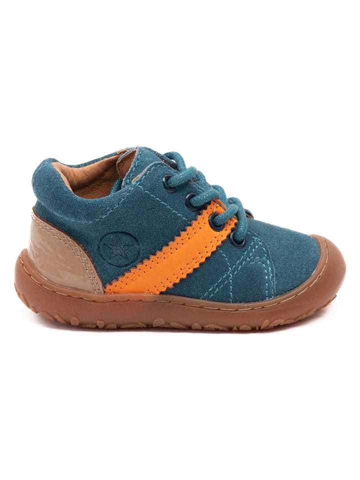 bisgaard Leder-Barfußschuhe "Hale" in Blau - 24