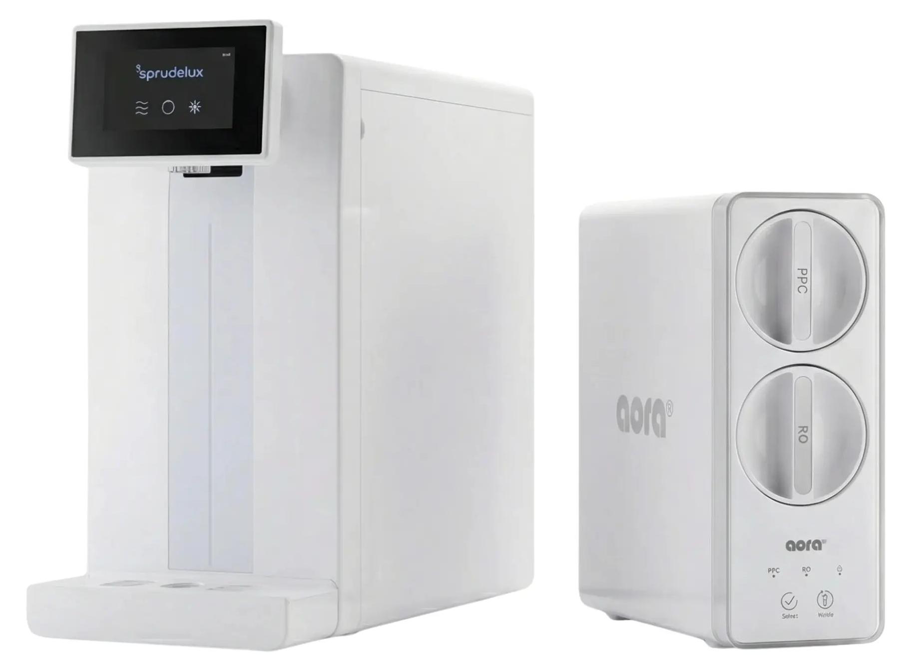 SPRUDELUX POWER SODA GT600 Auftisch Weiß ohne CO₂