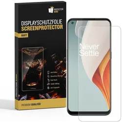 3x Displayschutzfolie für OnePlus Nord N100 ANTI-REFLEX Displayfolie MATT