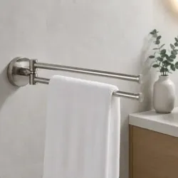 Care Handtuchhalter schwenkbar aus Edelstahl Edelstahl glänzend