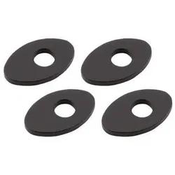 HIGHSIDER smart Montageplatten Indy Spacer Schwarz