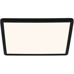 Nordlux, Deckenleuchte, Oja Square 29, IP54, Schwarz (1600 lm)