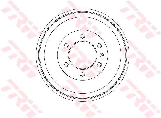 TRW DB4451 Brake drum